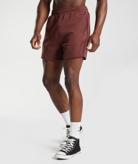 Men's Gymshark Bold React 5" Shorts Brown | CA 80DAN7